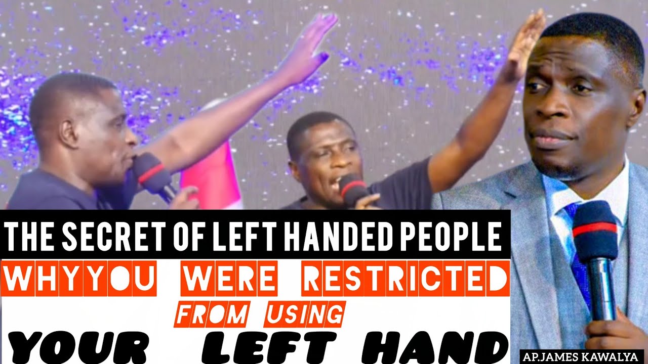 THE MYSTERY OF USING THE LEFT HAND REVEALED//AP.JAMES KAWALYA#apostlejameskawalya  