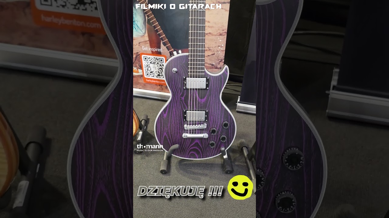 Harley Benton Agufish Violet #GitarowaMgła