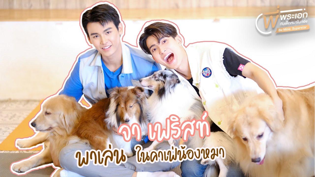 จา เฟริสท์ พาเล่นในคาเฟ่น้องหมา | Be Mine. Super Star | พี่พระเอกกับเด็กหมาในกอง