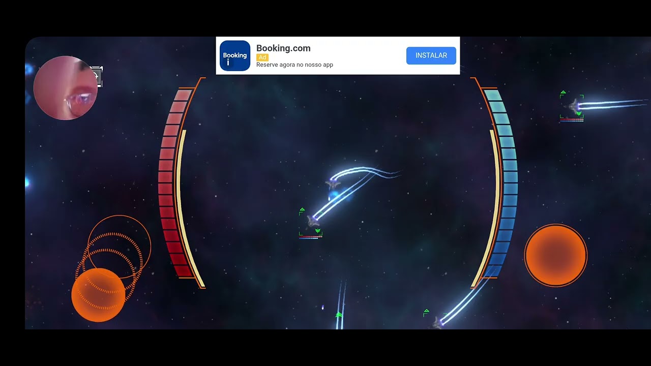 Jogando Solar Smash 2D