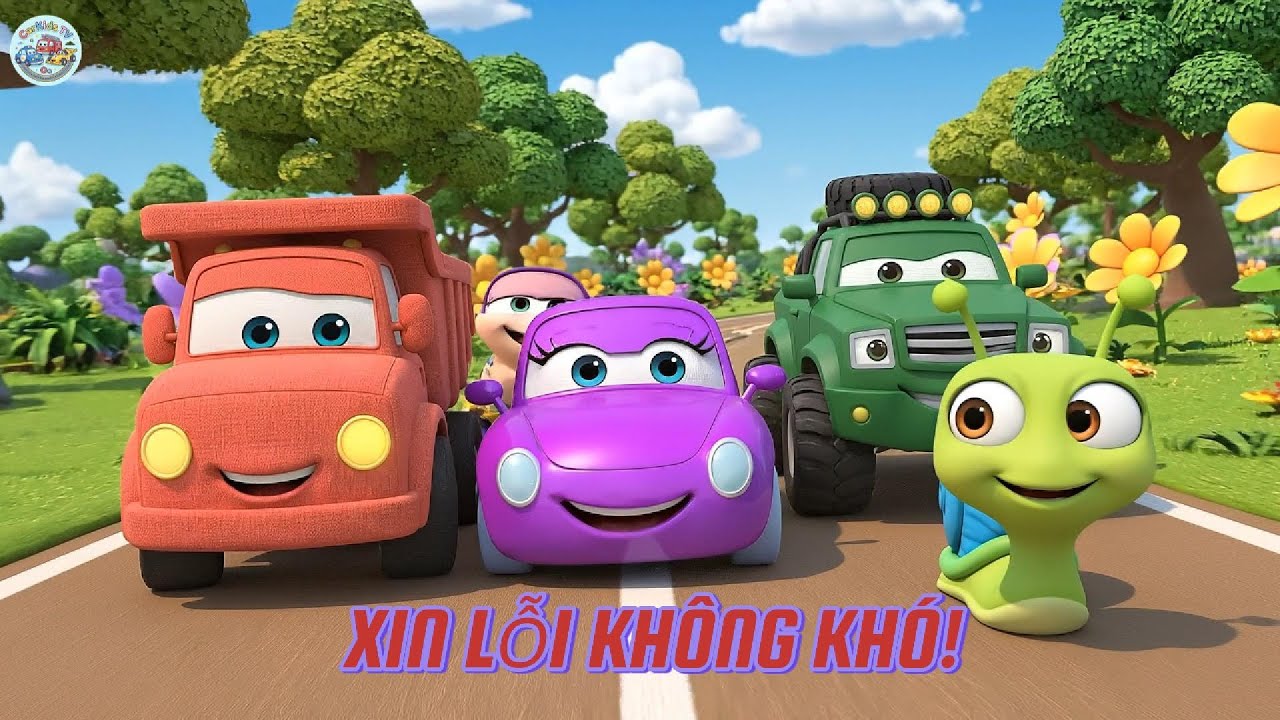 Xe Đồ Chơi Biết Xin Lỗi | Hoạt Hình 3D Dạy Bé Không Bắt Nạt & Biết Giúp Đỡ Bạn | Speedville