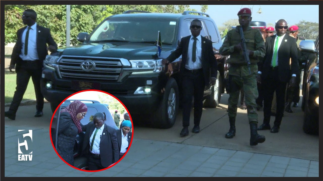 TAZAMA ULINZI WA RAIS SAMIA ALIVYOTEMBELEA BUNGE LA MALAWI