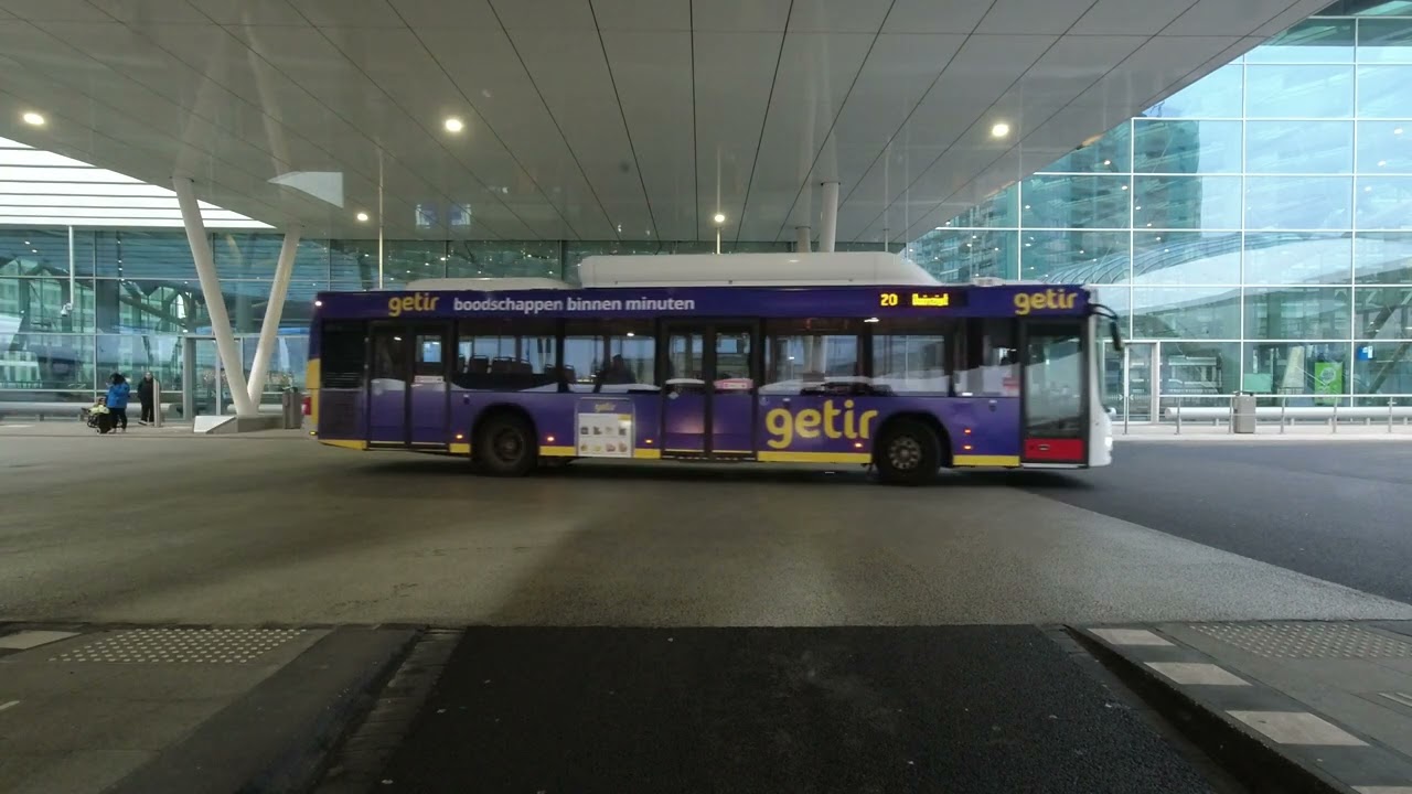 HTM lijn 24: Station Den Haag Mariahoeve - Den Haag Kijkduin | HTM 1085 | 2022