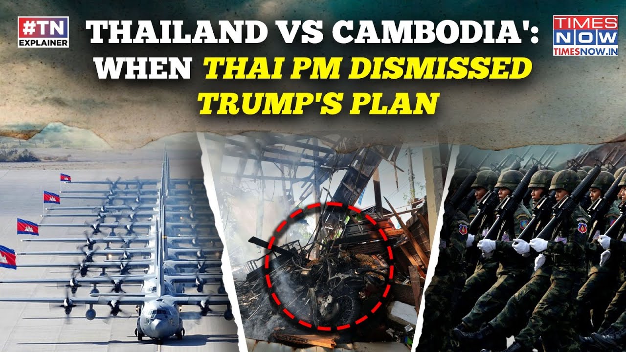 Thailand VS Cambodia 'War': Watch When Thai PM Dismissed Trump's Plan As Rocket Fire Killed Civilian