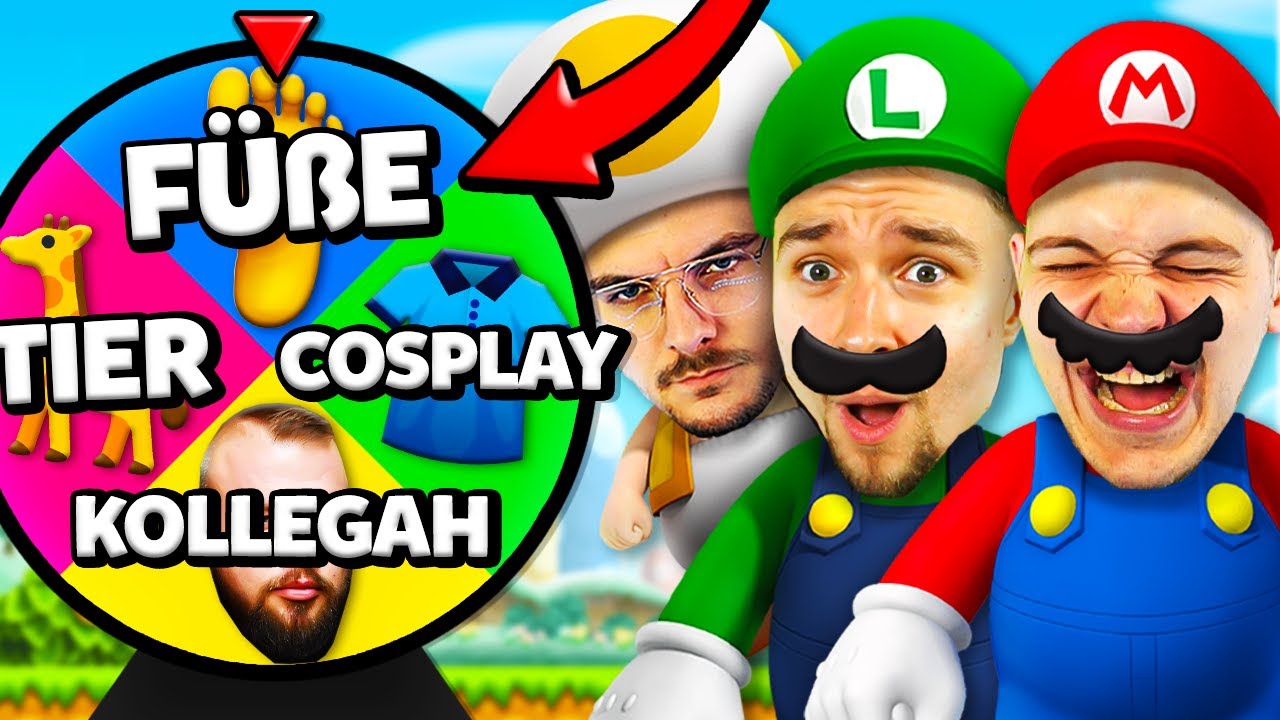 Mario Bros. Wii aber JEDER Tod wird BESTRAFT!💀
