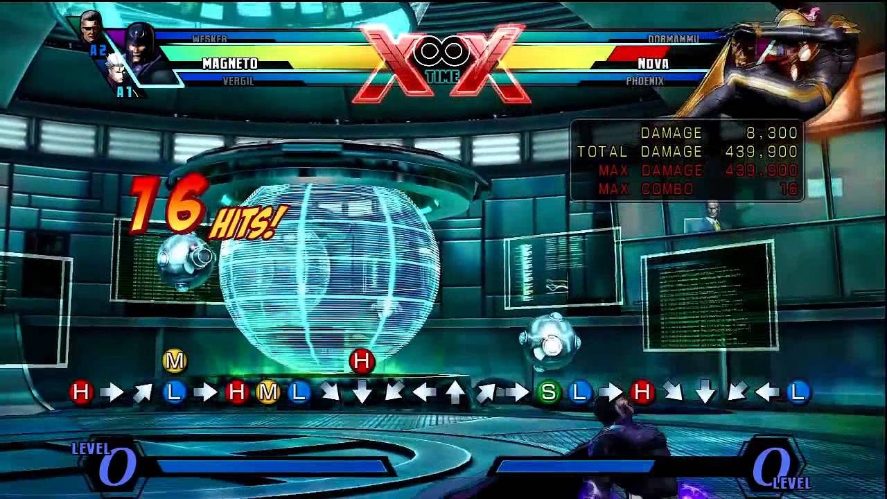 UMVC3 Magneto Combos