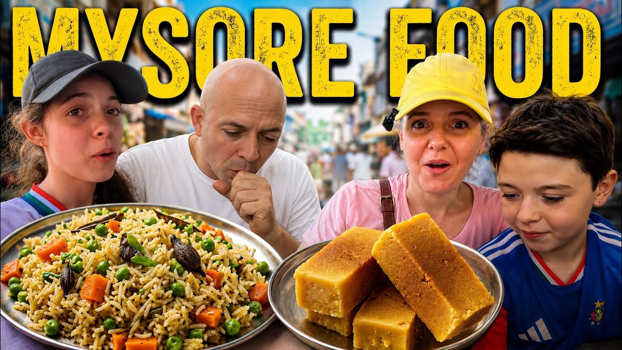 ЛУЧШИЙ гастротур по Майсуру: ОРИГИНАЛЬный Майсур Пак и знаменитый плов 🤤