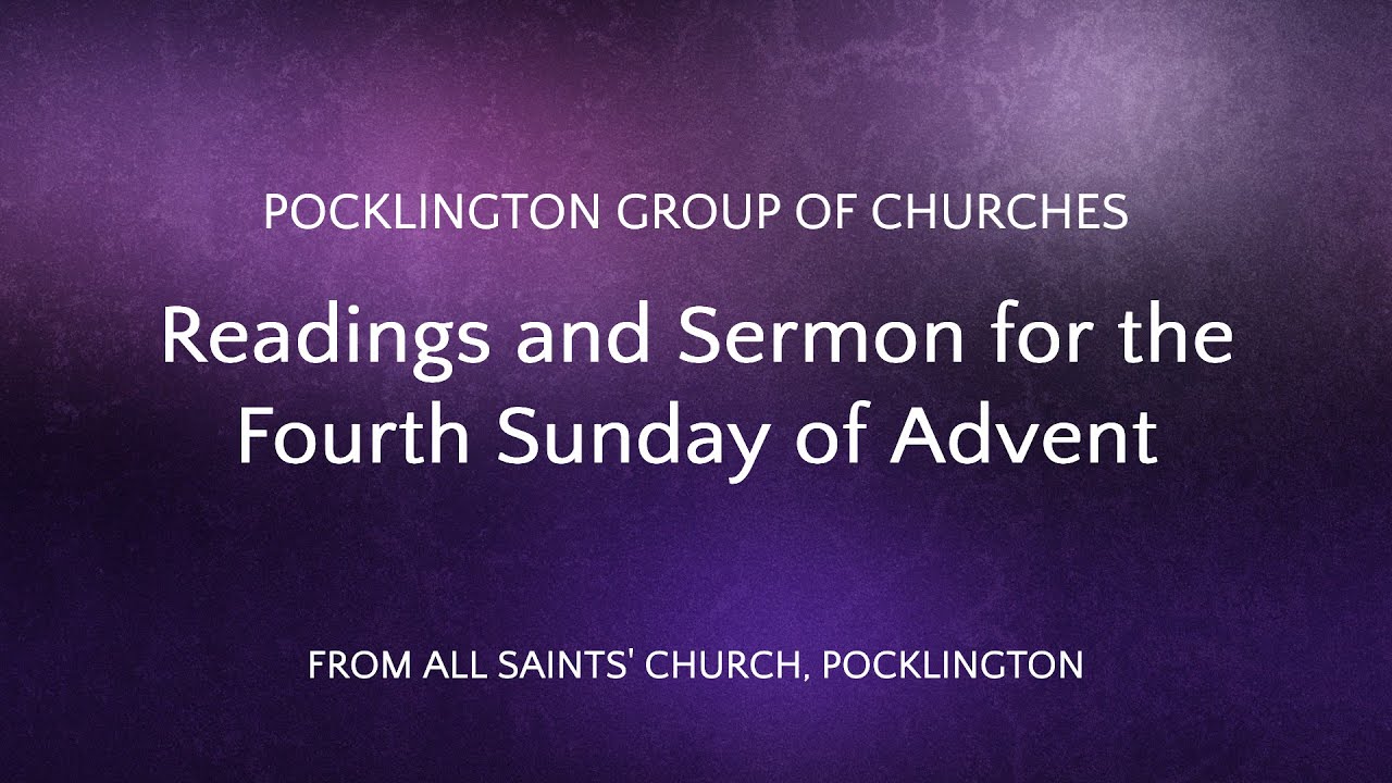 Sermon for Advent 4 (Isaiah 7.10-16, Matthew 1.18-25)
