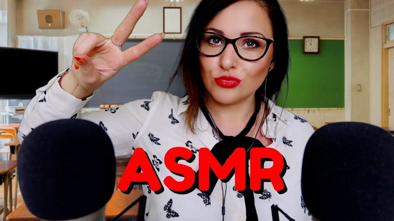ASMR ROLEPLAY NAUCZYCIELKA odc.5 SCHOOL TEACHER ASMR WHISPER VOL 5 ROLEPLAY