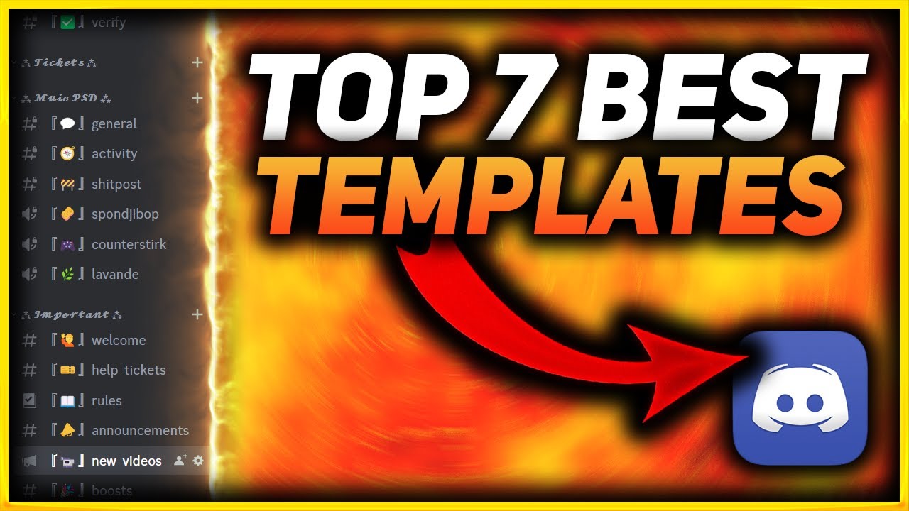 Top 7 BEST Discord Server Templates