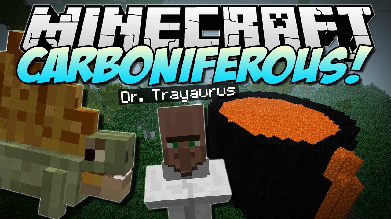 Minecraft | CARBONIFEROUS! (NEW Prehistoric Dimension!) | Mod Showcase [1.5.2]