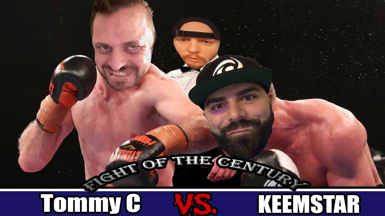 Tommy C vs keemstar epic boxing match of the century