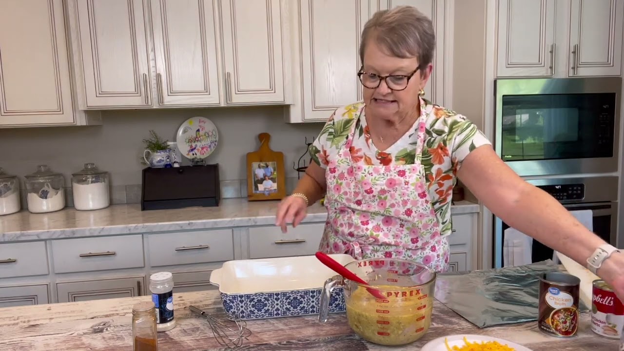 Trying a new chicken and rice casserole