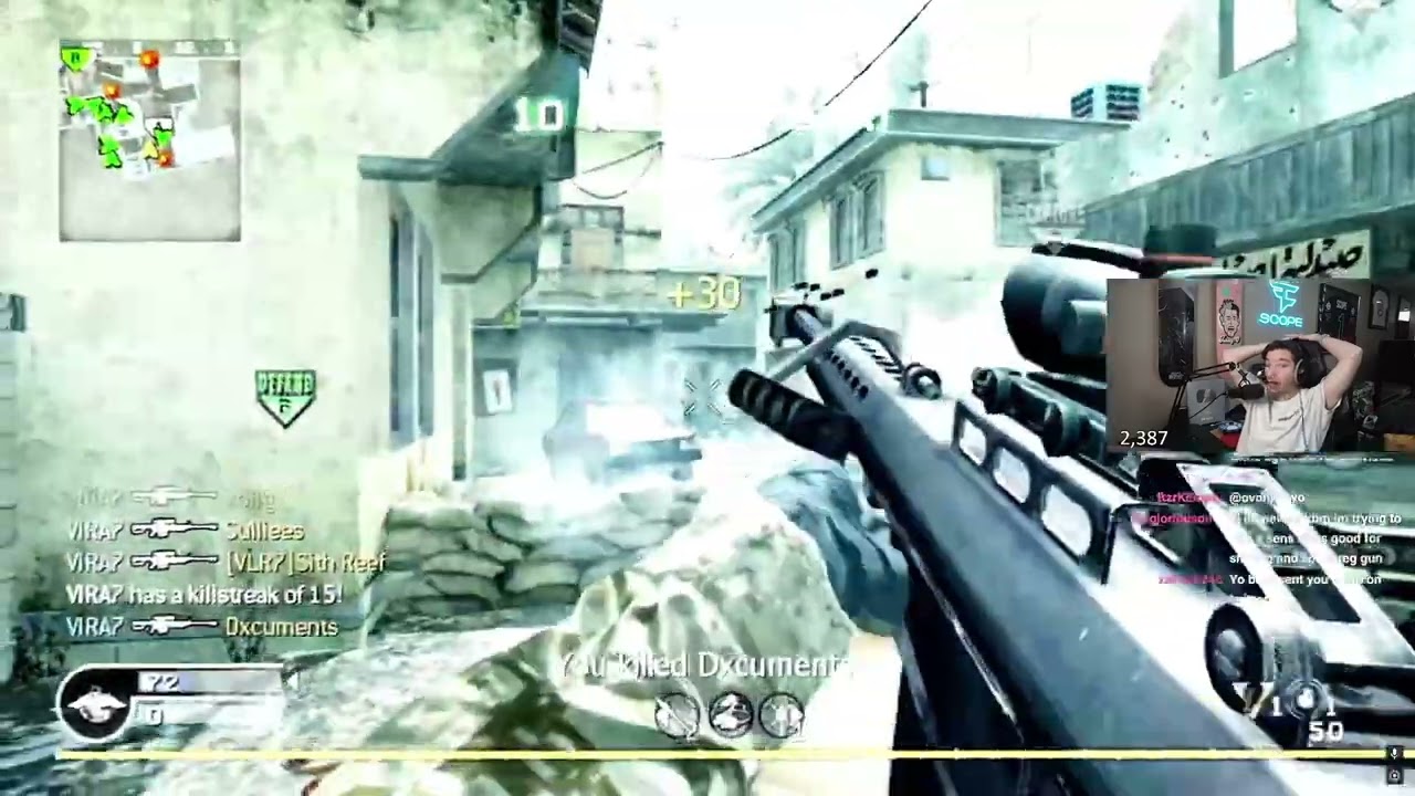 FaZe Scope Reacts to THE BEST OF COD 4
