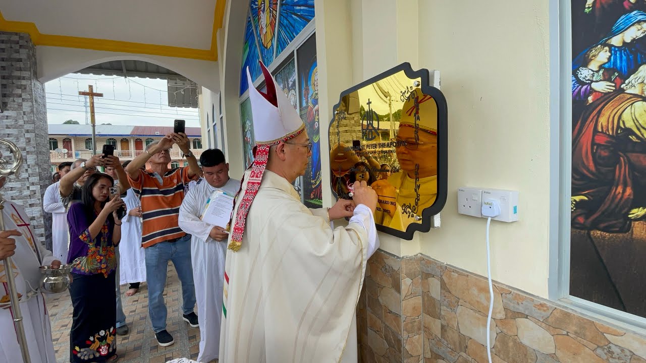 PERASMIAN CHAPLE ST.PETER THE APOSTLE di Kampung Kuala Medalam,Limbang.