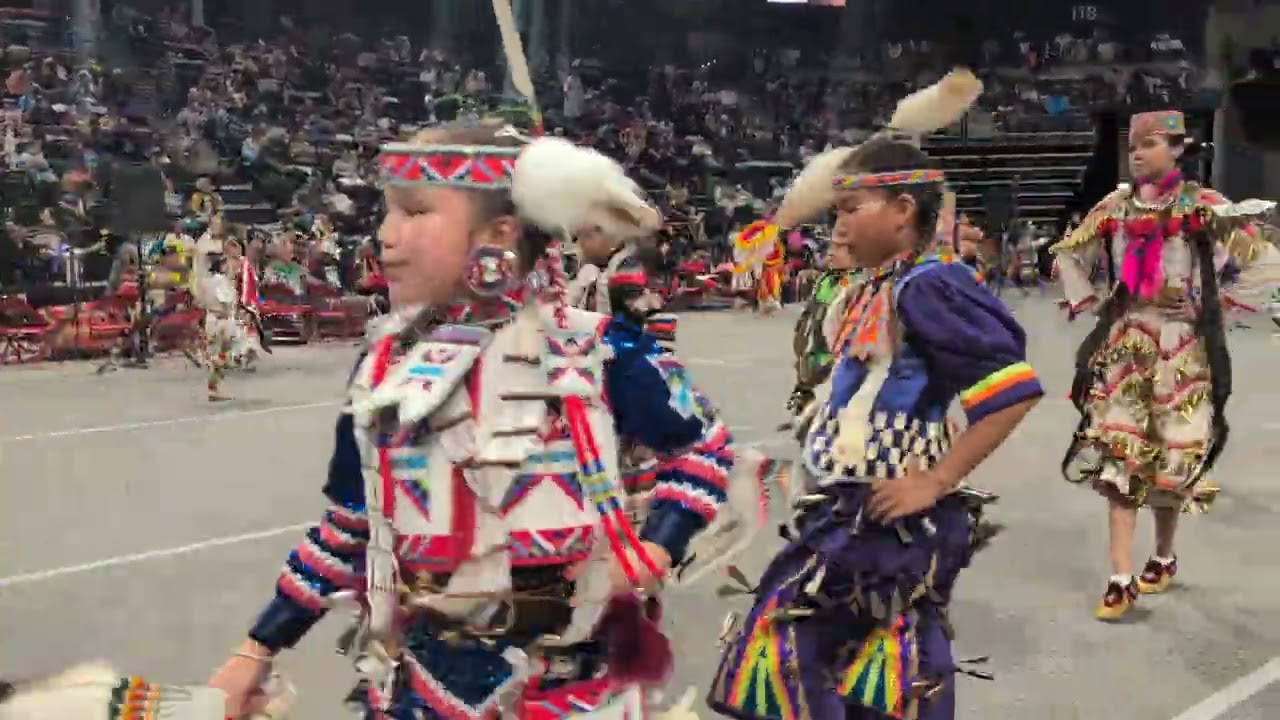 Jr girls Jingle Black hills Powwow He sapa Wacipi 2025