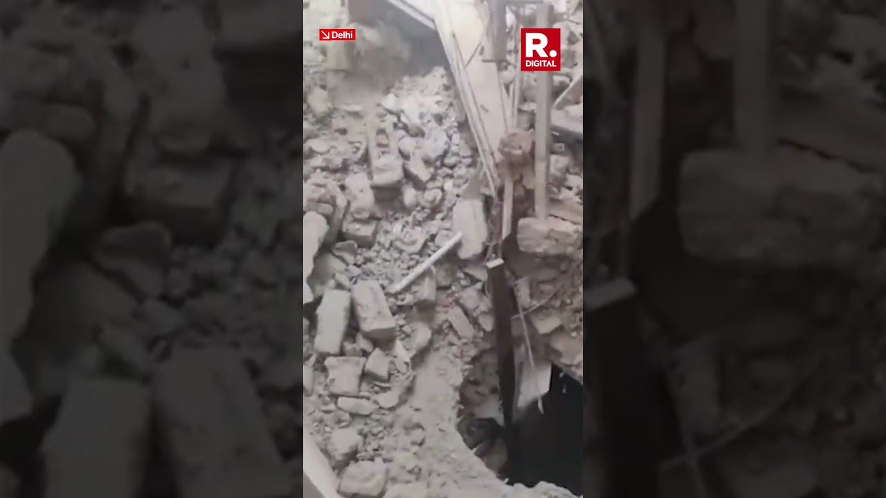 Delhi Government Demolishes Illegal Multi-Storey Buildings