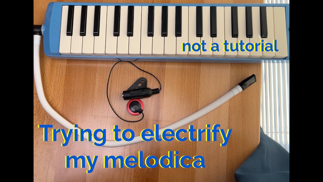Trying to electrify my melodica - not a tutorial