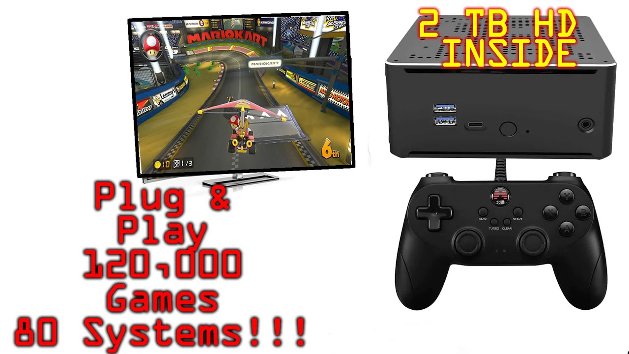 Новое игровое устройство Plug and Play в стиле ретро со всеми играми!