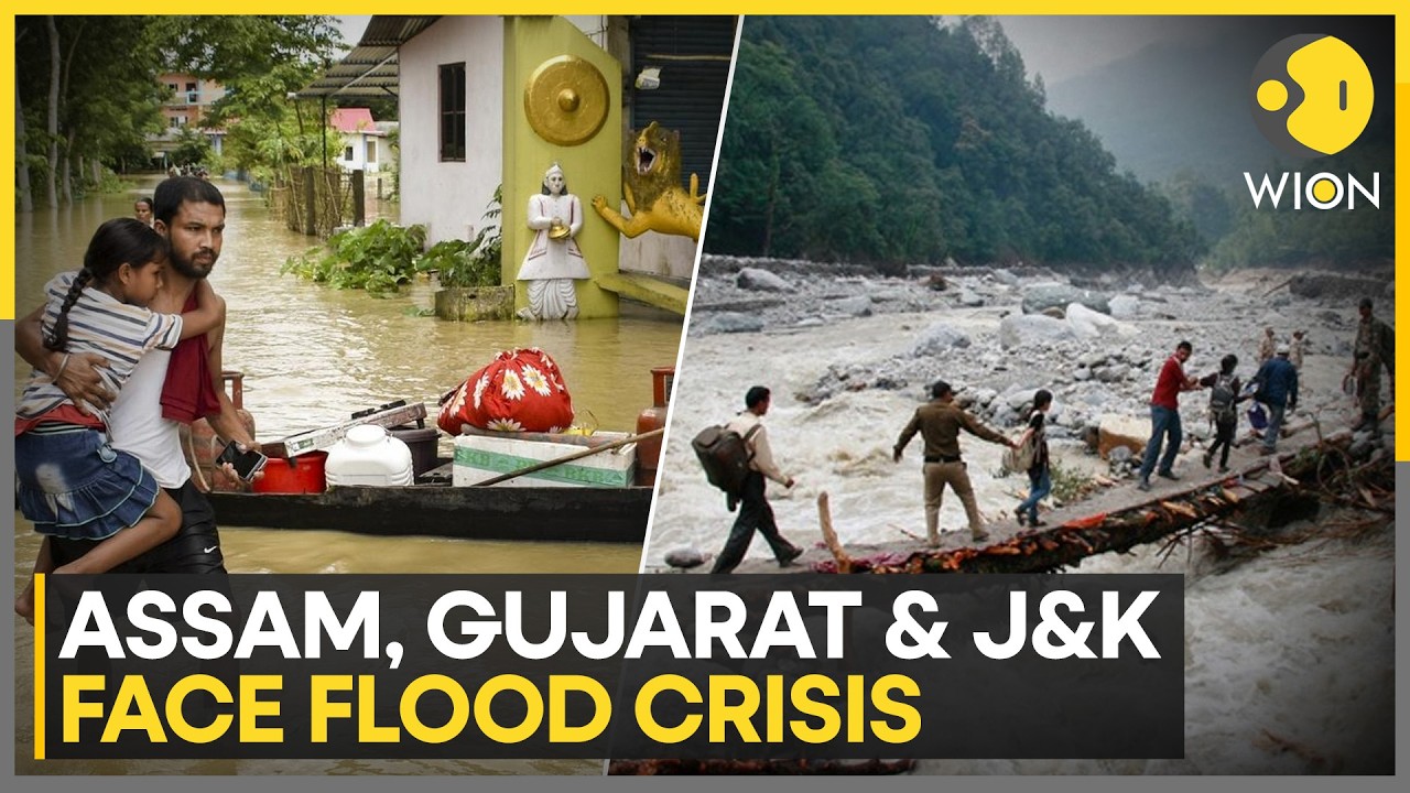 Flood Emergency Across India | Assam, Gujarat and Jammu & Kashmir Reeling Under Heavy Rains
