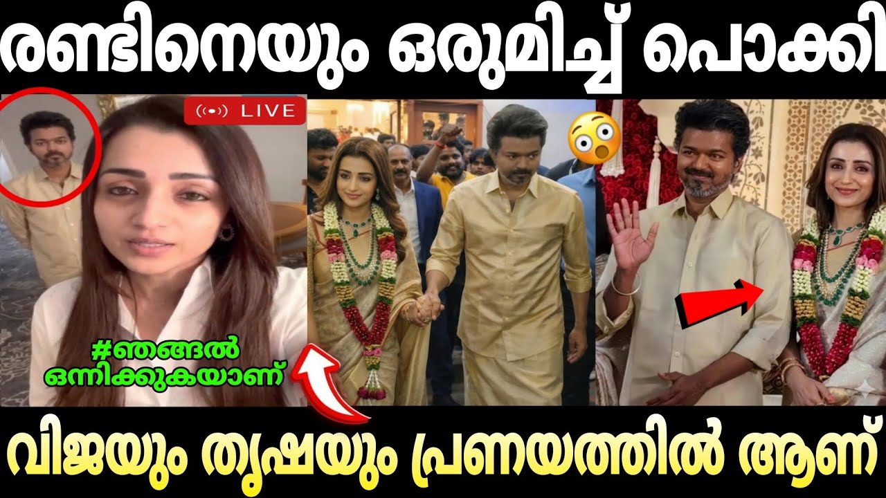 വിജയ് അണ്ണൻ ഒരു കില്ലാടി തന്നെ 😂😂#troll#vijaythrisha#vijaythrisharelayionship