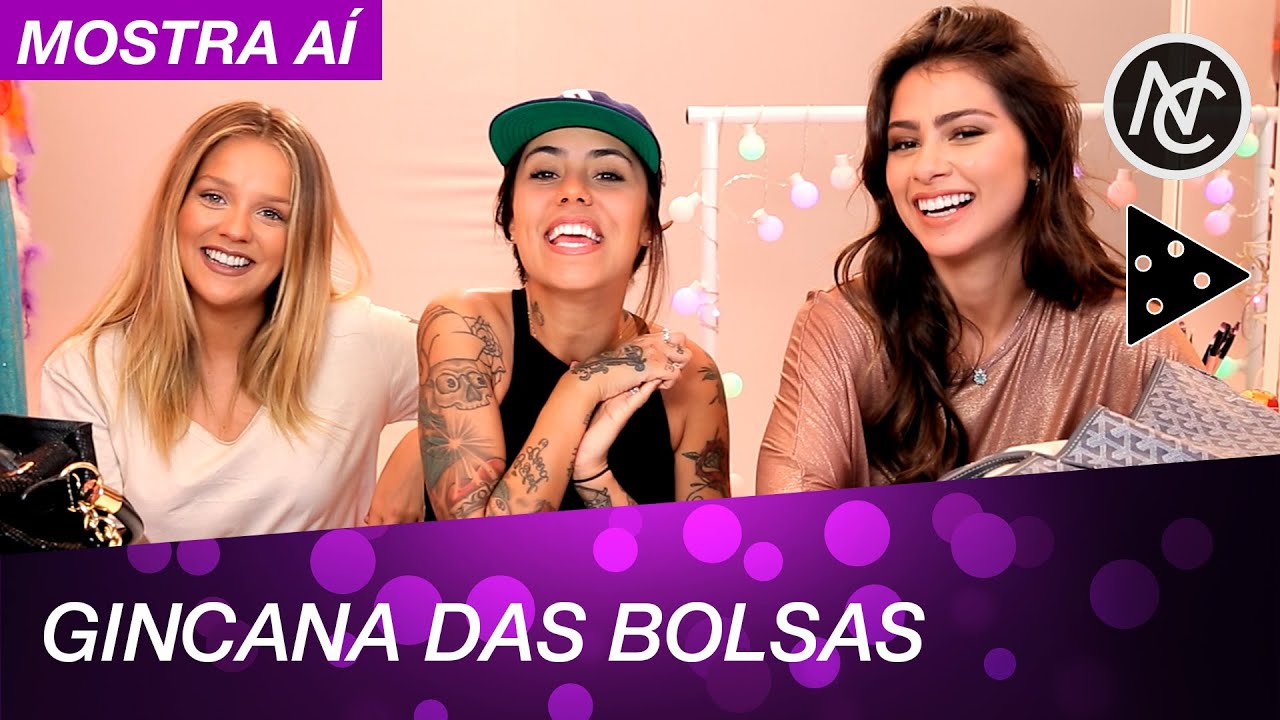 GINCANA DA BOLSA COM AS GABIS LENZI, RIPPI E LOPES!