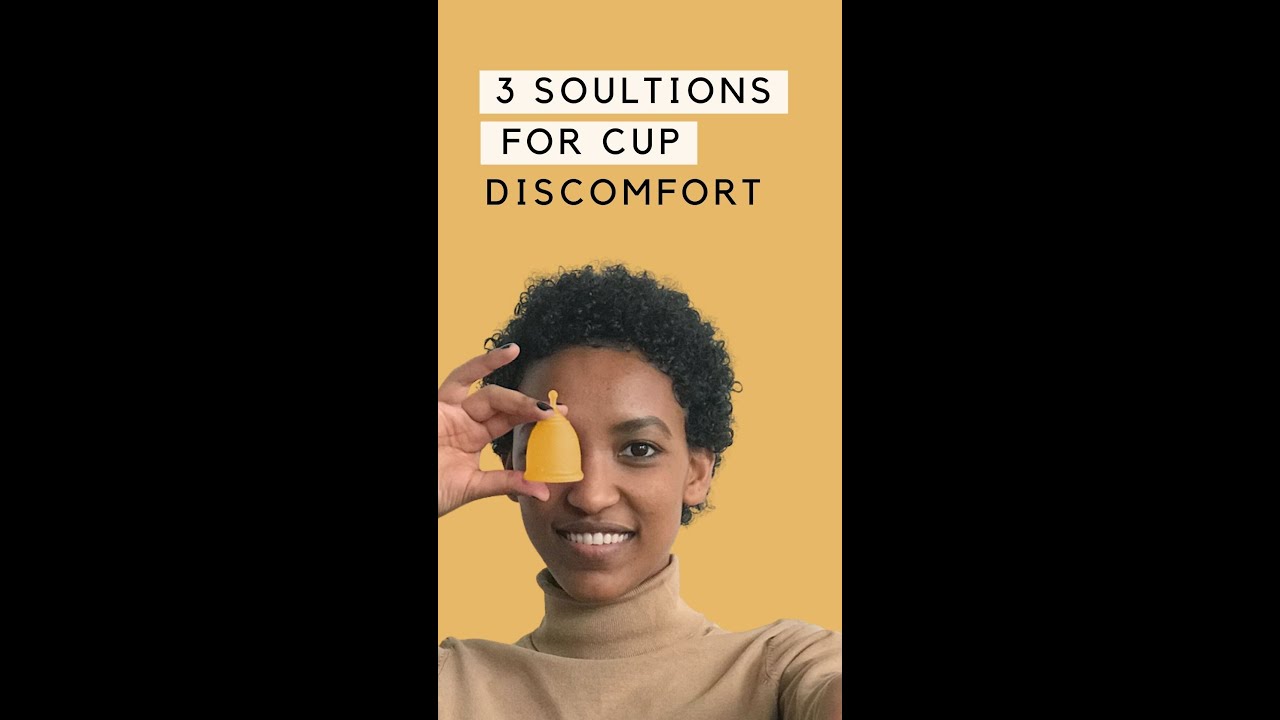 3 решения проблемы дискомфорта от менструальной чаши