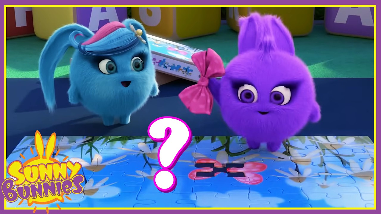 Where Is The Last Piece Of The Puzzle? | Sunny Bunnies | Funny Cartoons For Kids