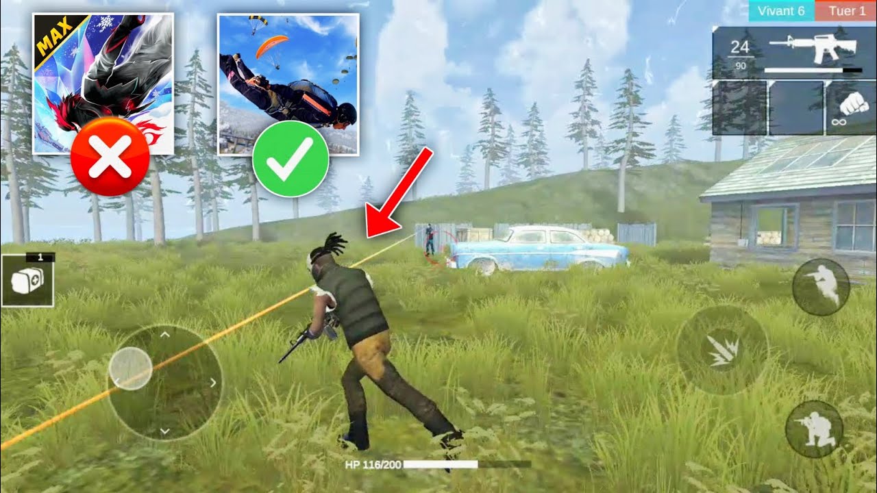 The Shocking Copycat Games of Free Fire | free fire copy game (part5)