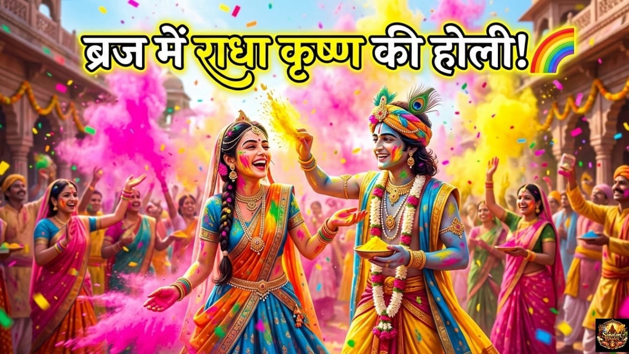 2026 की सबसे Viral ब्रज होली 😍 रंगों में डूबे राधा कृष्ण! #BrajHoli2026 #KrishnaHoli #BhaktiSong
