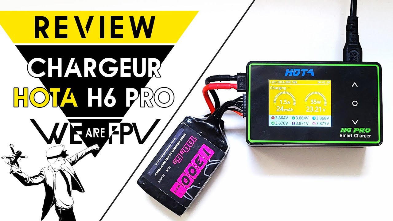 Hota H6 Pro Smart Charger, un chargeur de LiPo pas très DUO ! + NOUVELLES INTRO / OUTRO 🔥