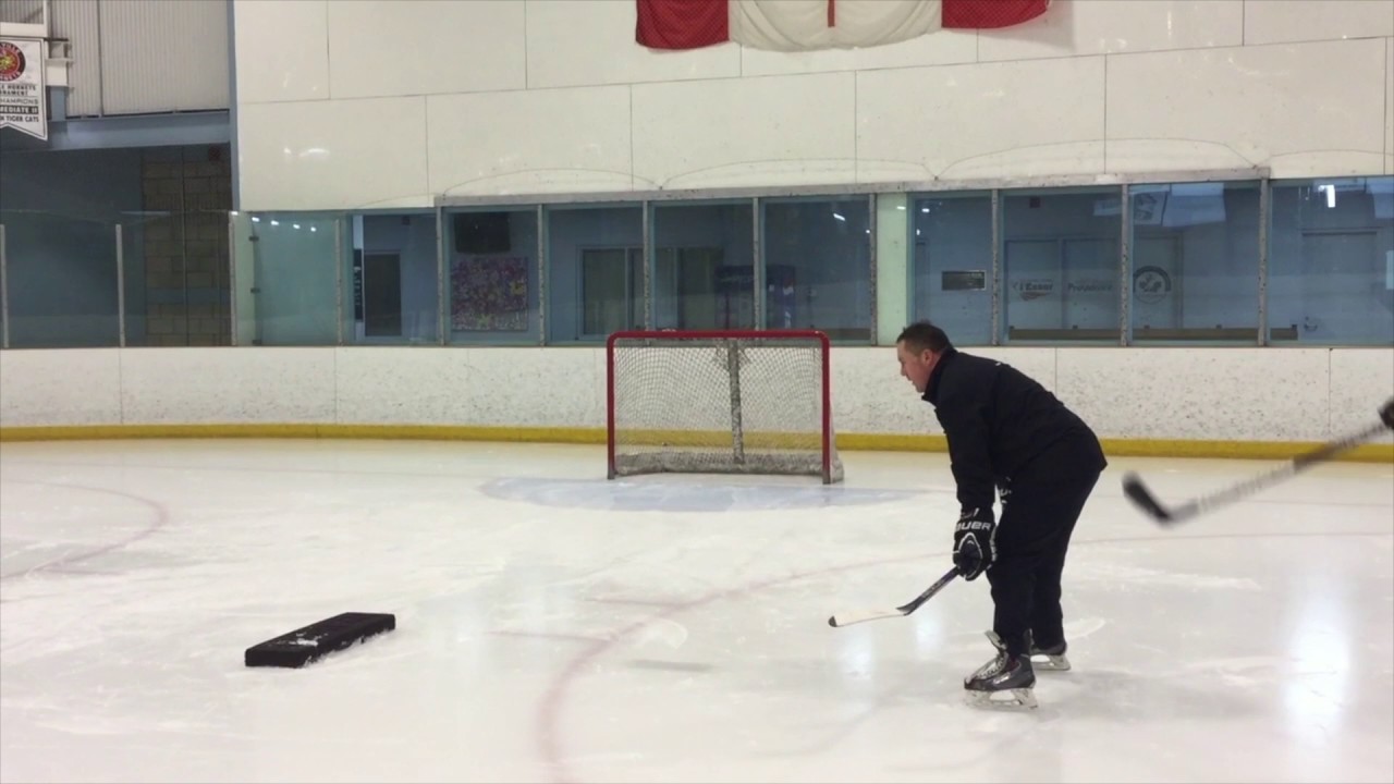 Puckface Hockey Training: Shooting Series - Half Clapper