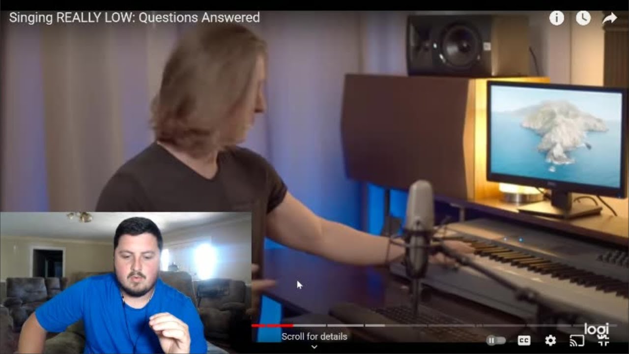 Geoff Castellucci teaches me how to sing low! Pt.3