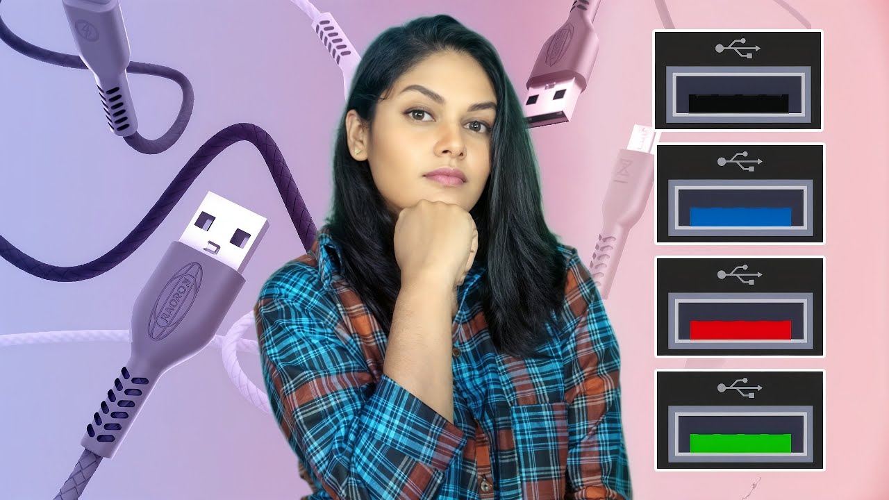 USB පෝට් එක පාටින් හදුනාගනිමු