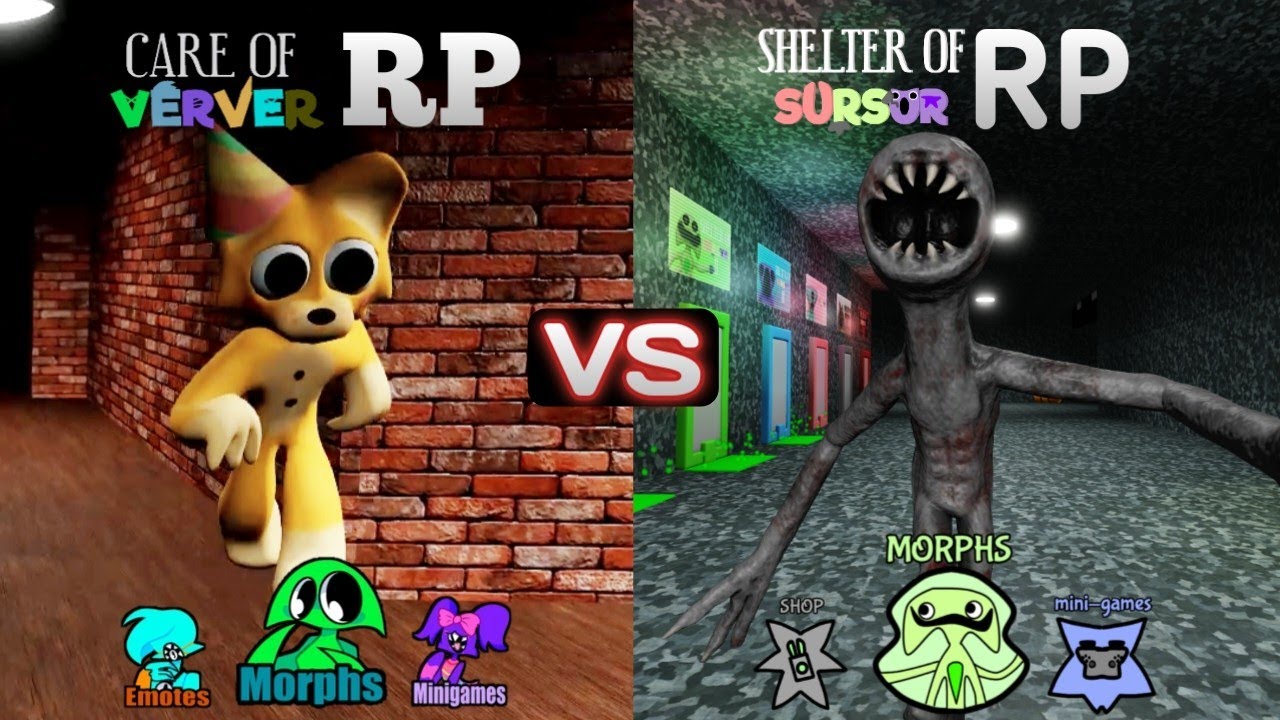 Shelter Of Sursur RP vs Care Of Verver RP - All Chases (Roleplay/Fangame)