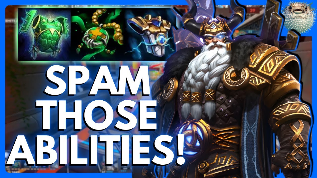 Slamming Cooldowns Makes Odin OP | SMITE 2 Ranked Support Gameplay