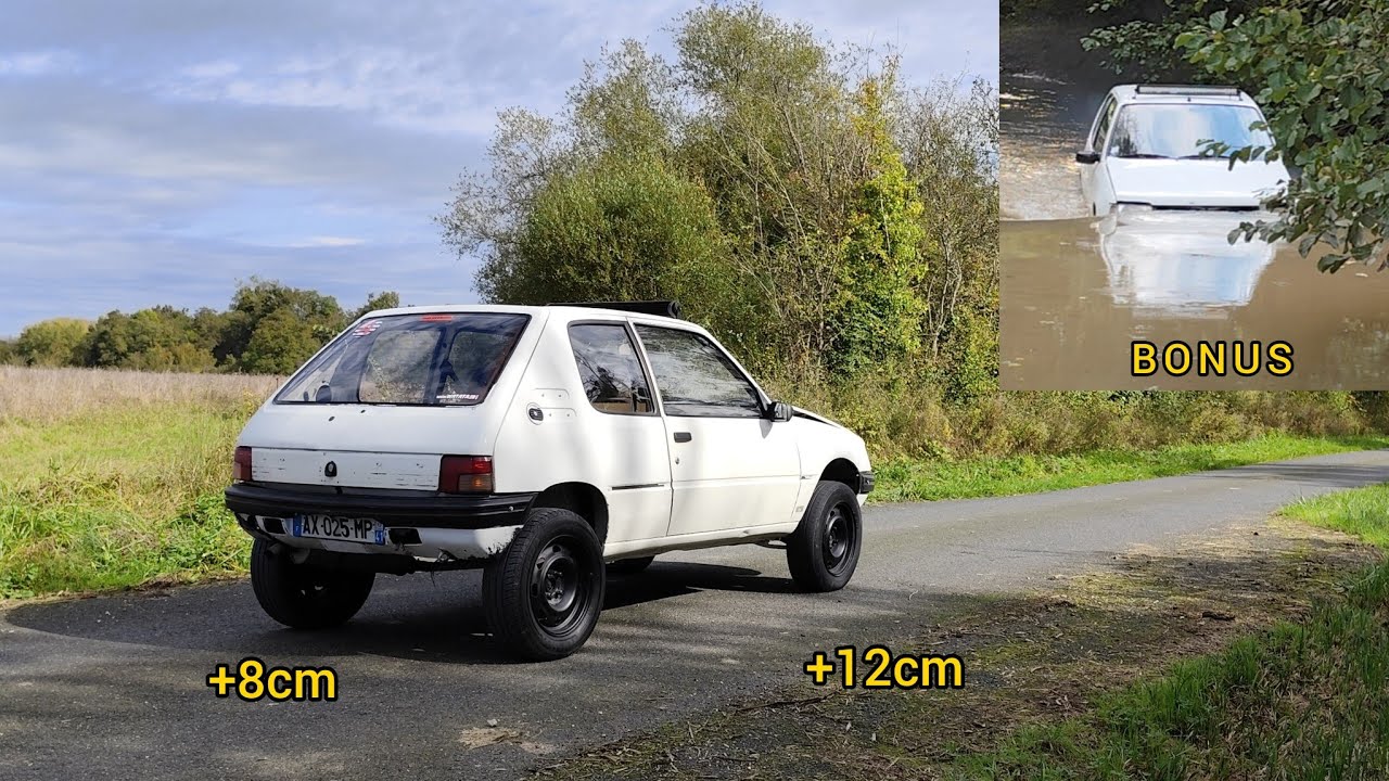 Prépa Peugeot 205 raid (partie 2/2)