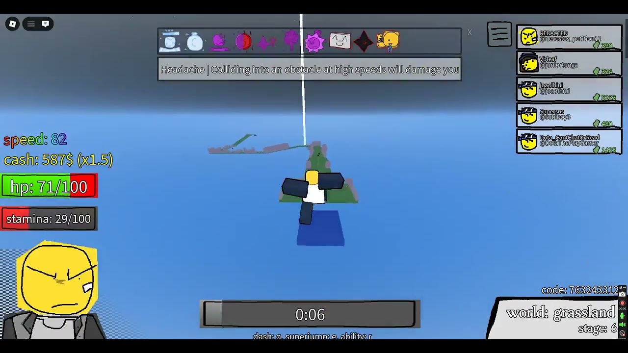 playing dive with early voice reveal!