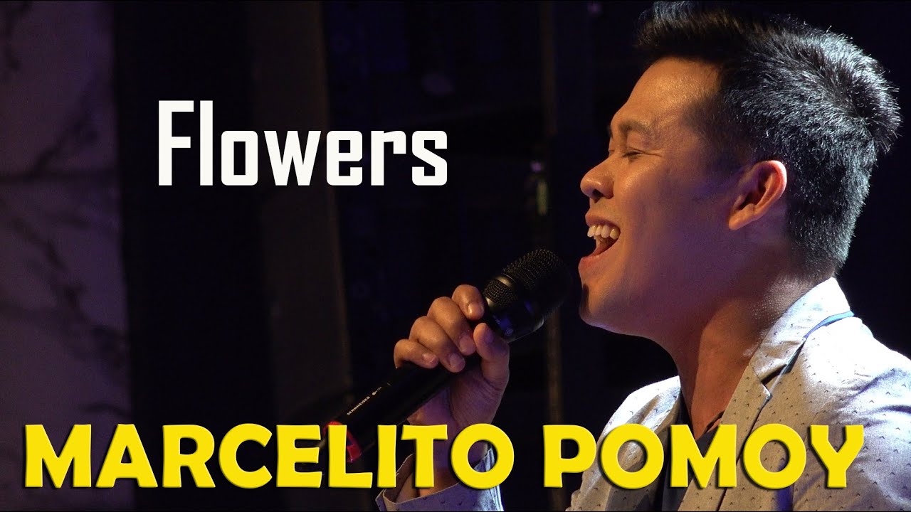 MARCELITO POMOY - Flowers (Miley Cyrus) (Official Live Concert Video) | 4K - Ultra HD