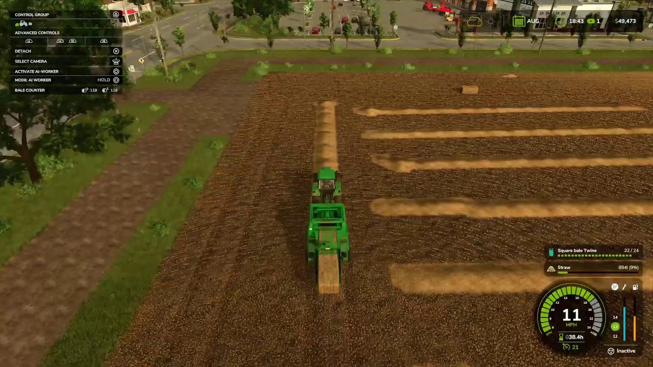 Farming Simulator 25 Goldcrest Straw Processing Store! Ep.18(Live)