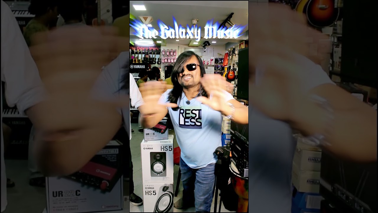 Yamaha HS5 Studio Monitor + UR22C Audio Interface | Full Home Studio Setup | The Galaxy Music