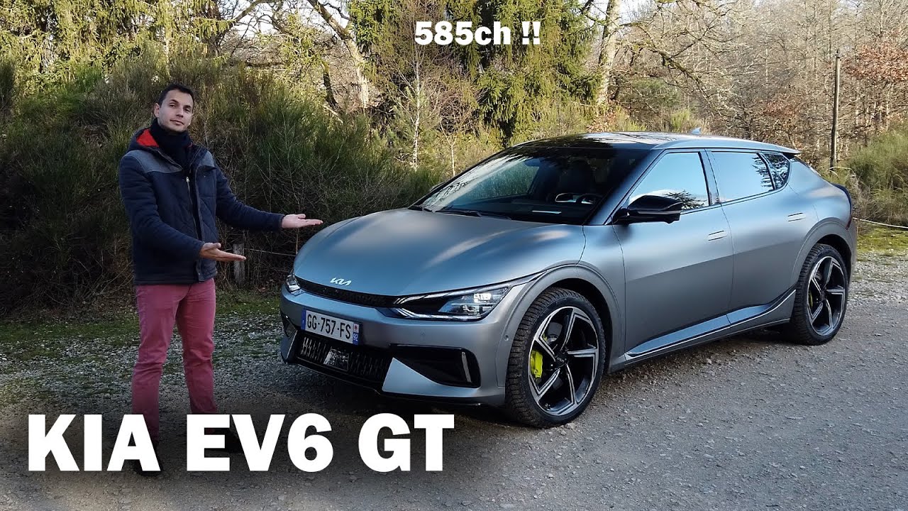 Nouveau KIA EV6 GT !! 585ch et un mode Drift !