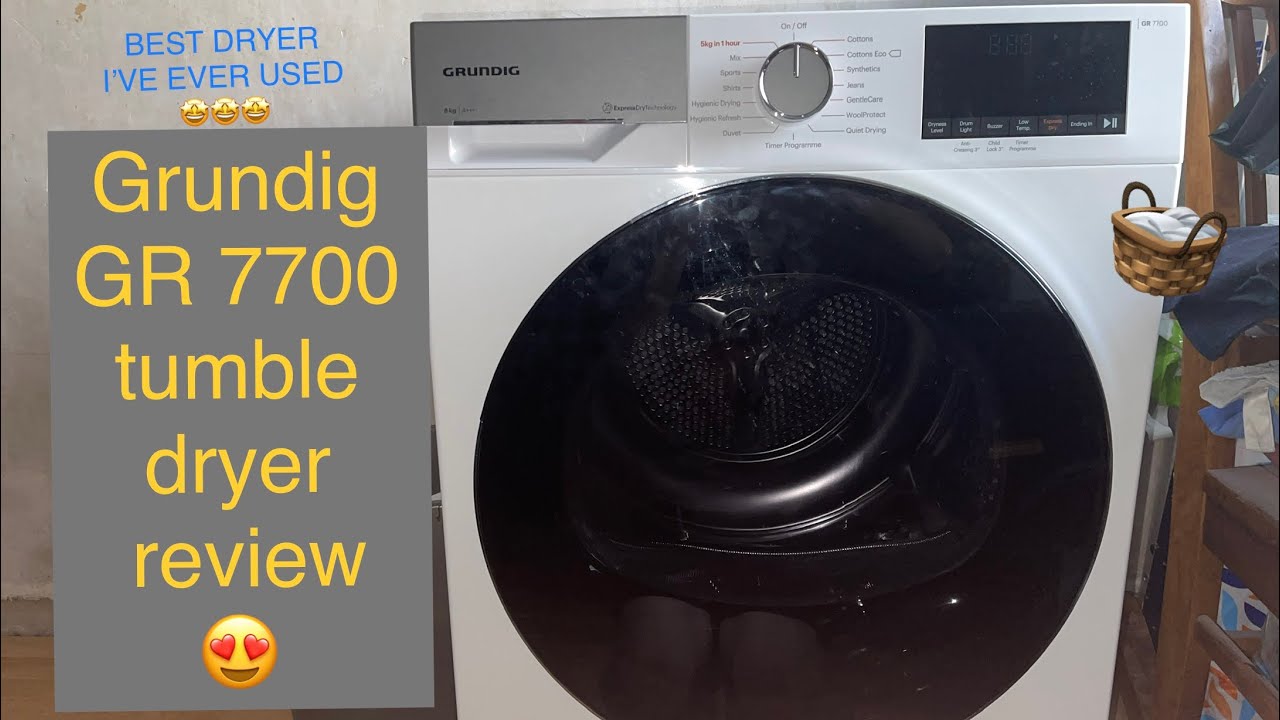 Grundig GR 7700 GT76824EW ExpressDry tumble dryer review