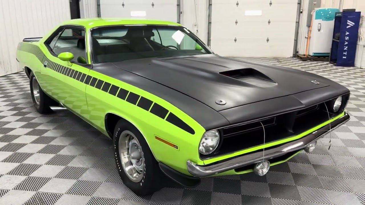 1970 Plymouth AAR Cuda C4290 Cold Start and Walk Around