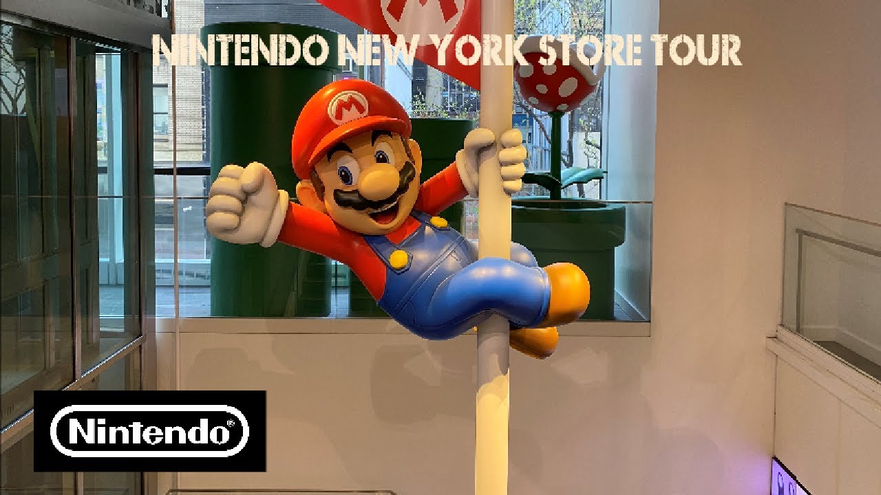 Nintendo New York Store Tour Walkthrough: A Visit to Nintendo New York 2022 Rockefeller Plaza.