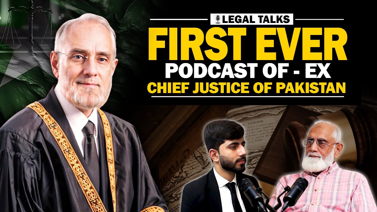 Ex Chief Justice of Pakistan's First Ever Podcast | Panama Case, Judicial Appointments, Experiences
