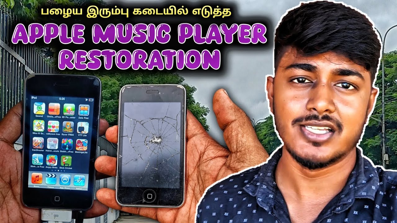 Apple iPod Music Player Restoration || Pallavaram Santhai Ipod || ESAKKI INFO