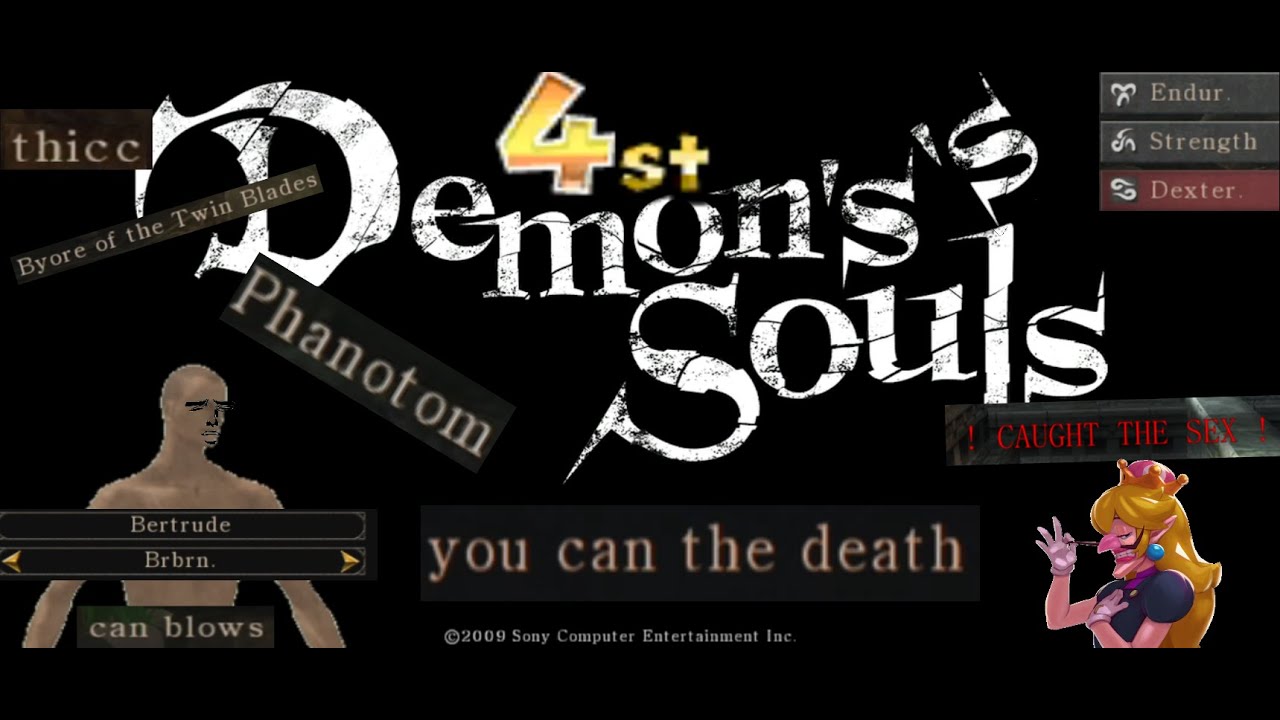 Lance McDonald's Badly Translated Demon's Souls 1.0 Stream Highlights [part 4]