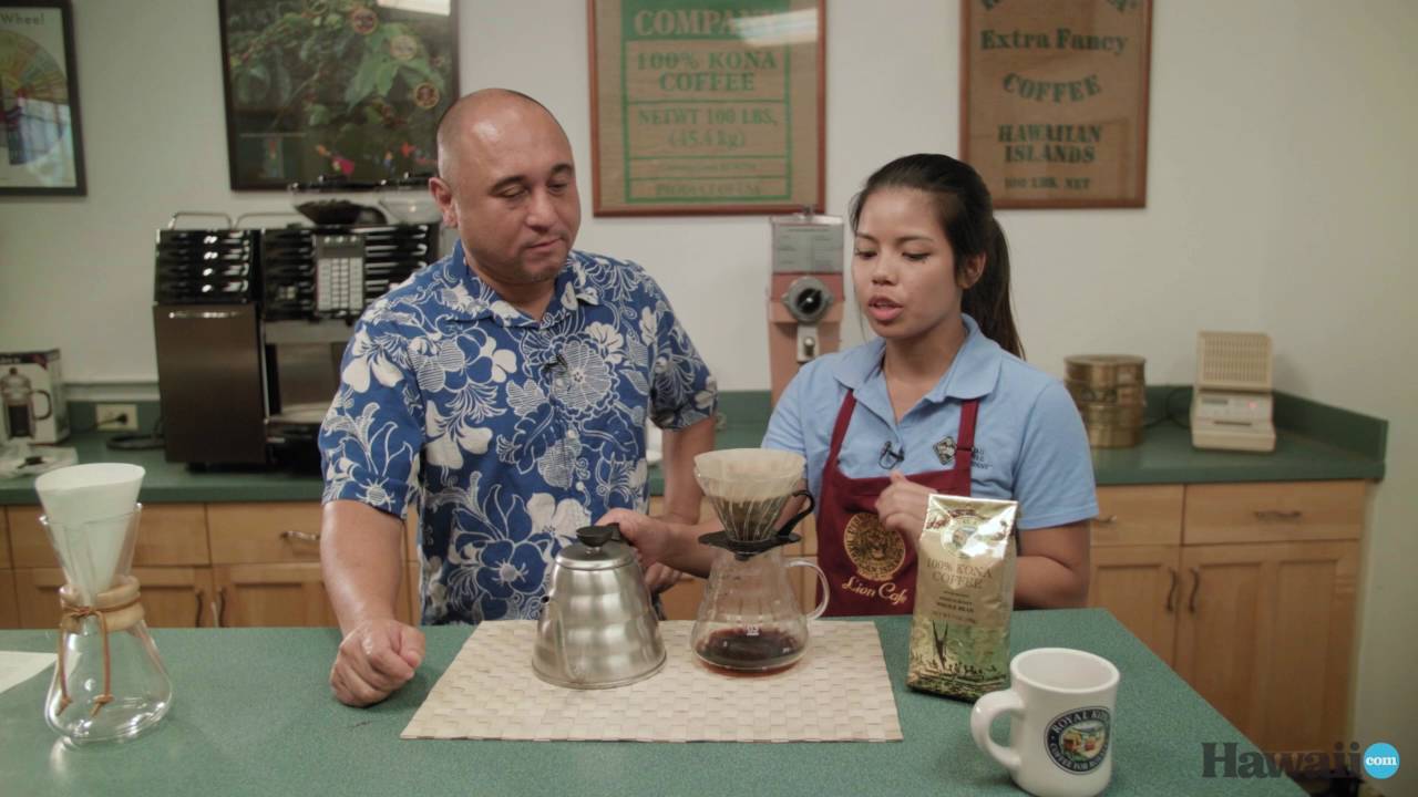 How to do a Pour Over for Hawaii coffee
