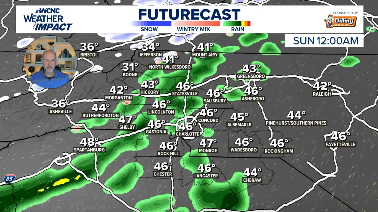 Snow chances vlog for Sat, 1/17/26 12pm: We will see a few flurries at the end of the morning rain.